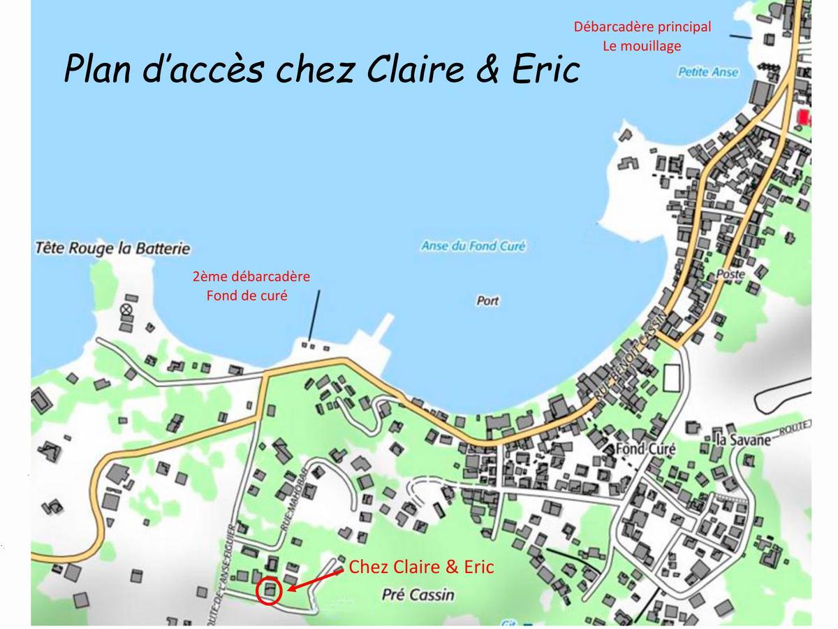 Chez Claire & Eric Villa Terre-de-Haut Kültér fotó